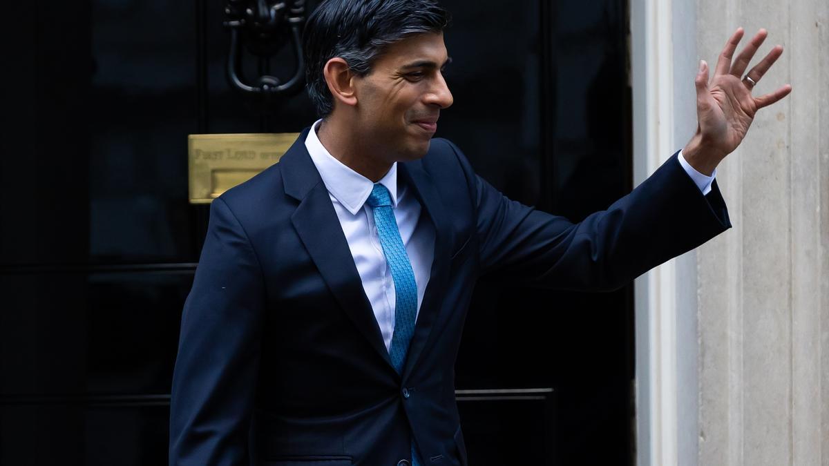 El primer ministro de Reino Unido, Rishi Sunak, en Londres.