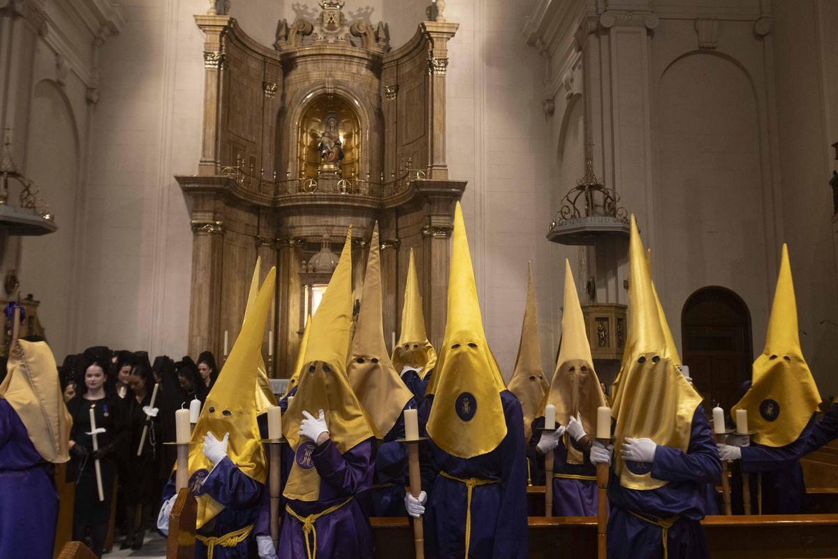 Martes Santo en Alicante 2026: Procesión de la Hermandad Penitencial Stabat Mater