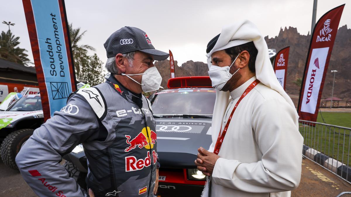 Tremendo enfado de Carlos Sainz tras perder más de dos horas - Superdeporte