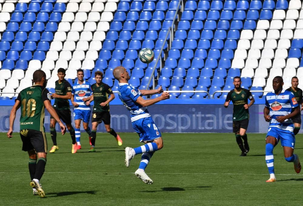 El Dépor le gana a la Ponferradina en el descuento