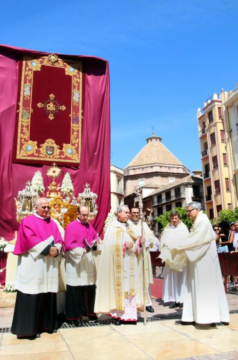 Procesión del Corpus en Málaga de 2018