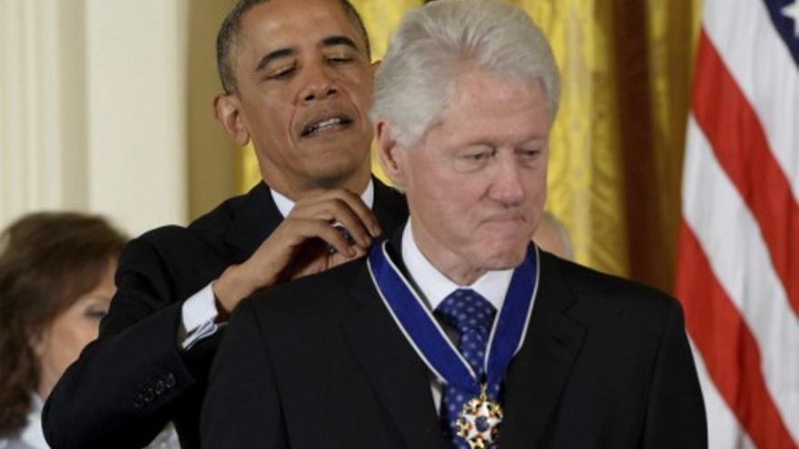 Obama condecora a Bill Clinton y Oprah Winfrey