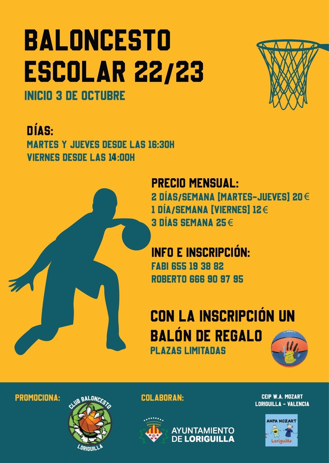 Nuevo club de basket en Loriguilla