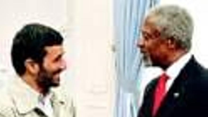Annan replica en Teherán queel Holocausto es &quot;innegable&quot;