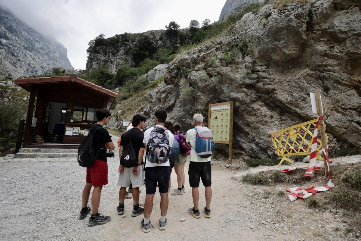 Onis accidente en la ruta del cares