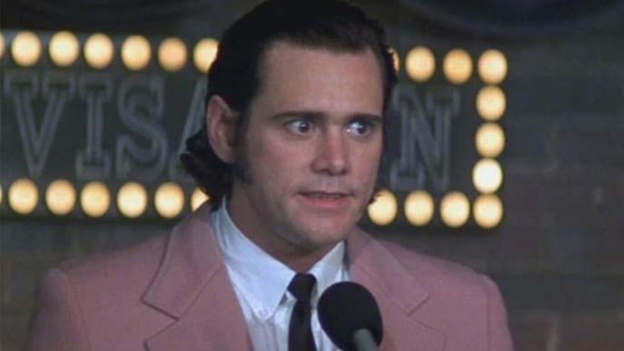 Jim Carrey, en &#039;Man on the moon&#039;.