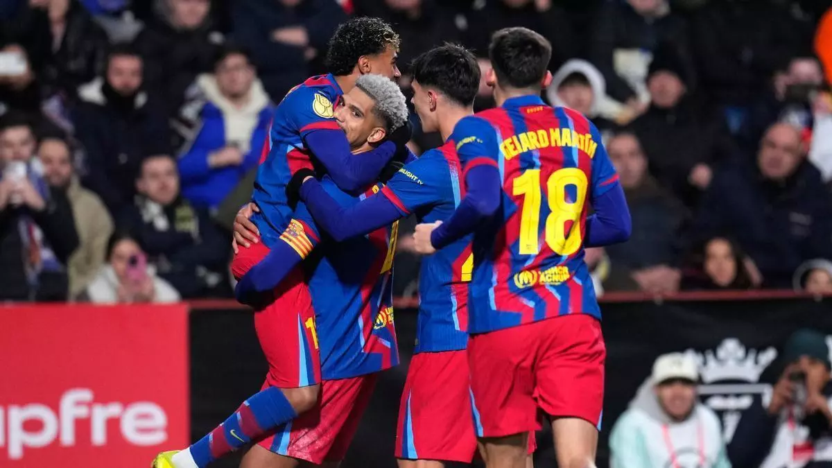El Barcelona sufre hasta el final en Albacete para conseguir el pase