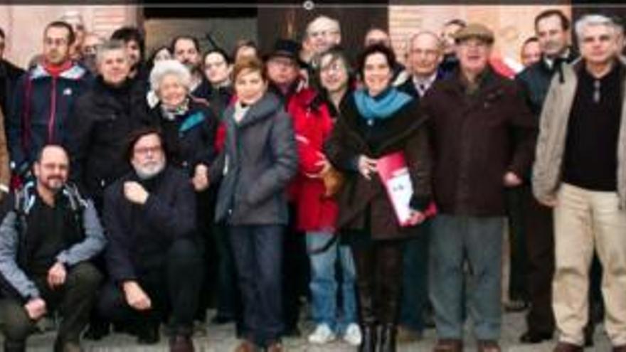 Participants en la jornada que es va celebrar el passat dissabte a Olocau.