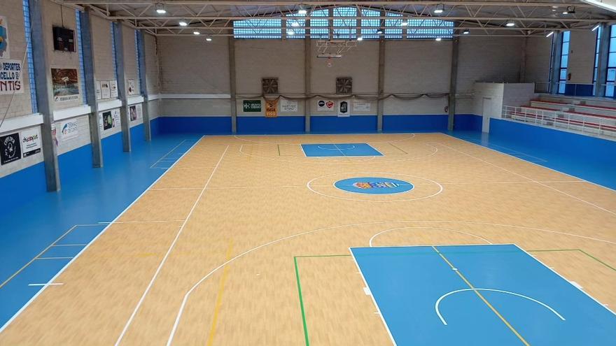 Nueva pista para el Municipal de Cuntis tras 30 años