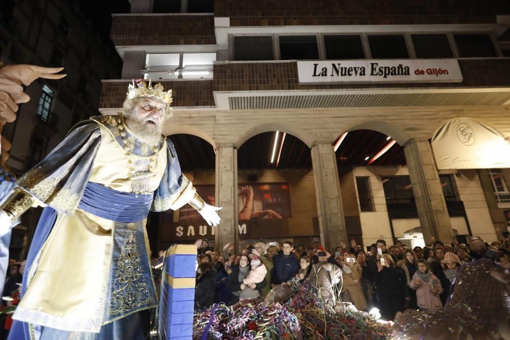 Cabalgata de Reyes 2020 en Gijón