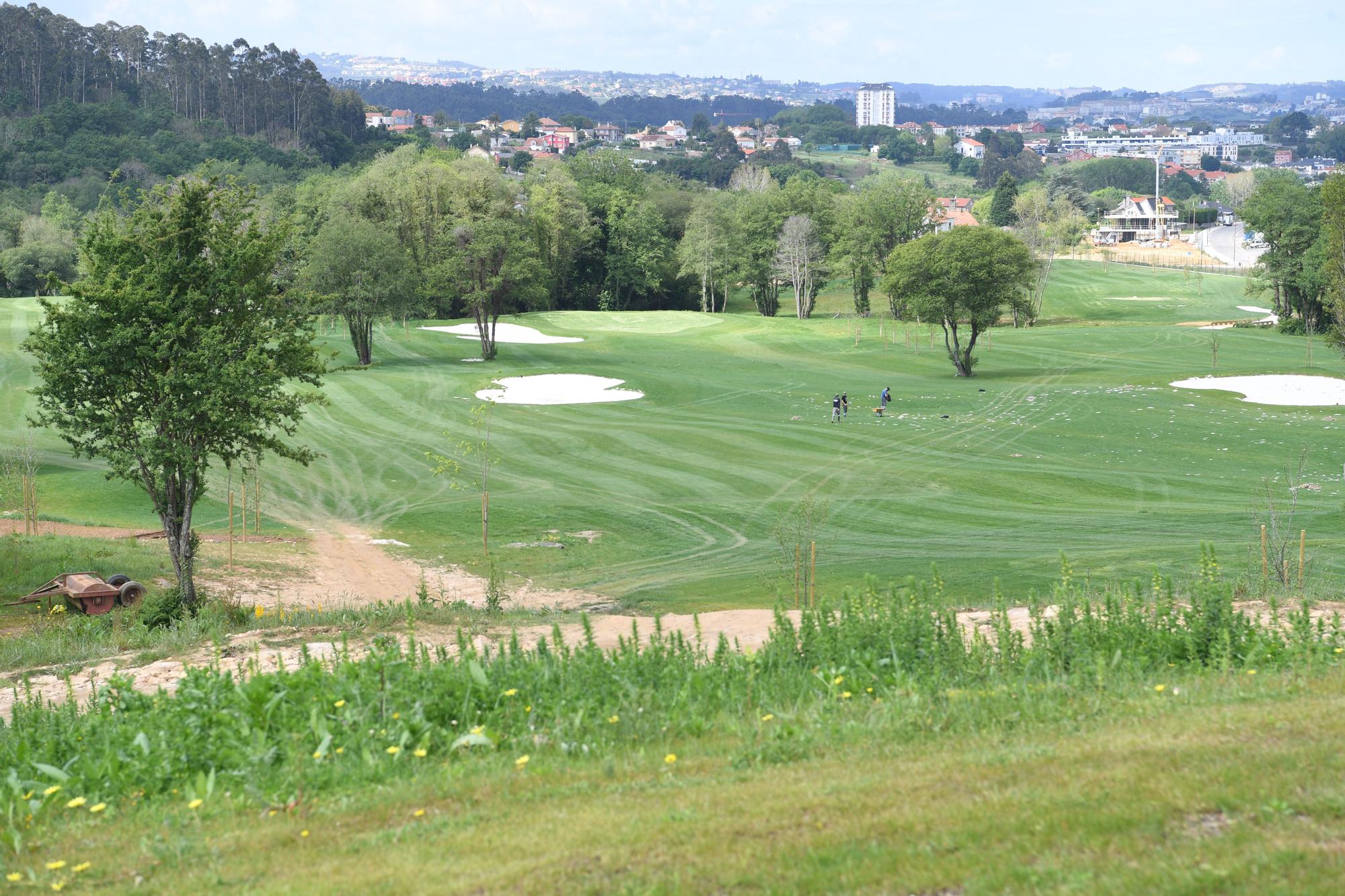Golf Xaz, primer campo de golf de Galicia que recicla aguas residuales