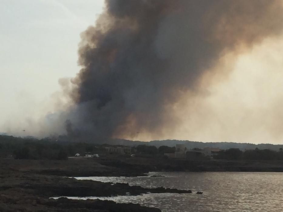 Nuevo incendio en sa Canova