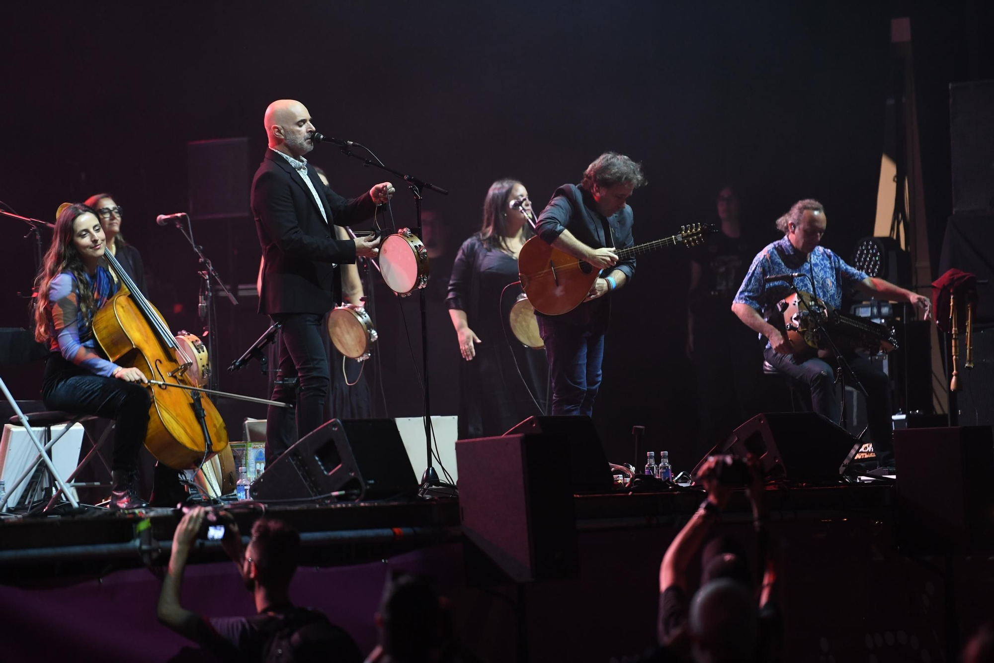 María Pita se entrega a la música gallega con Xabier Díaz