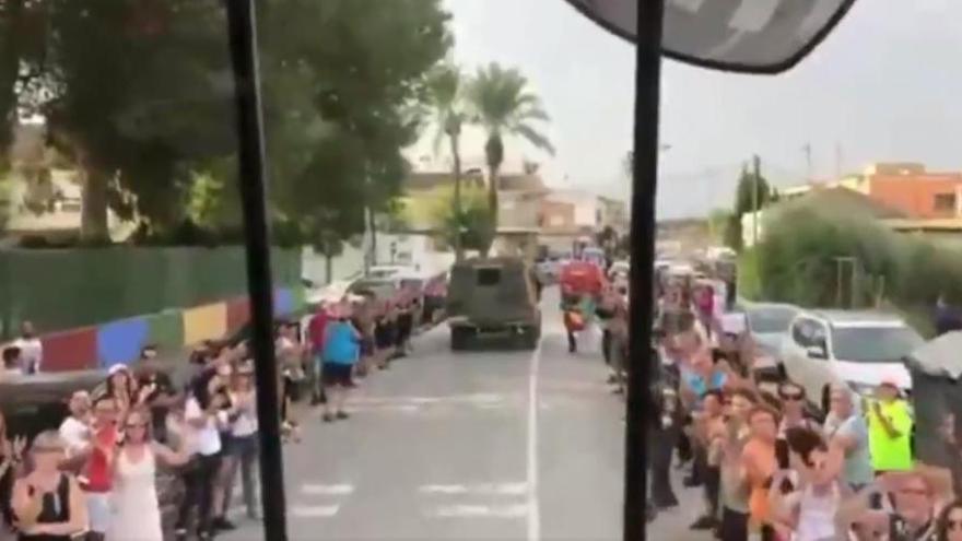 Así vivió la UME la despedida de los vecinos de Orihuela tras la DANA