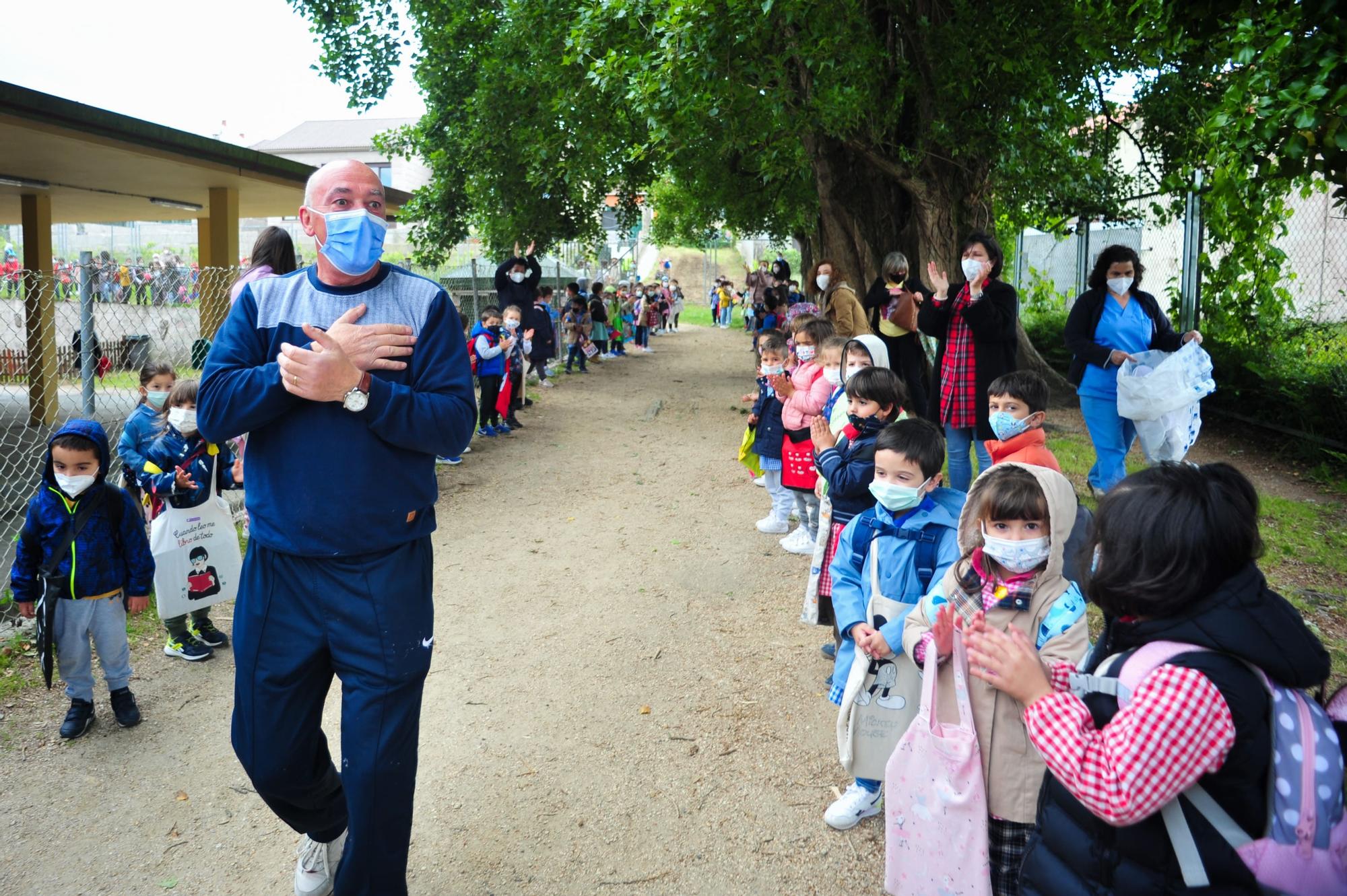 El colegio San Tomé despide al profe Carlos