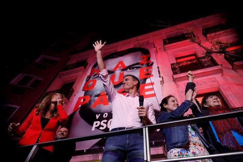 La noche electoral