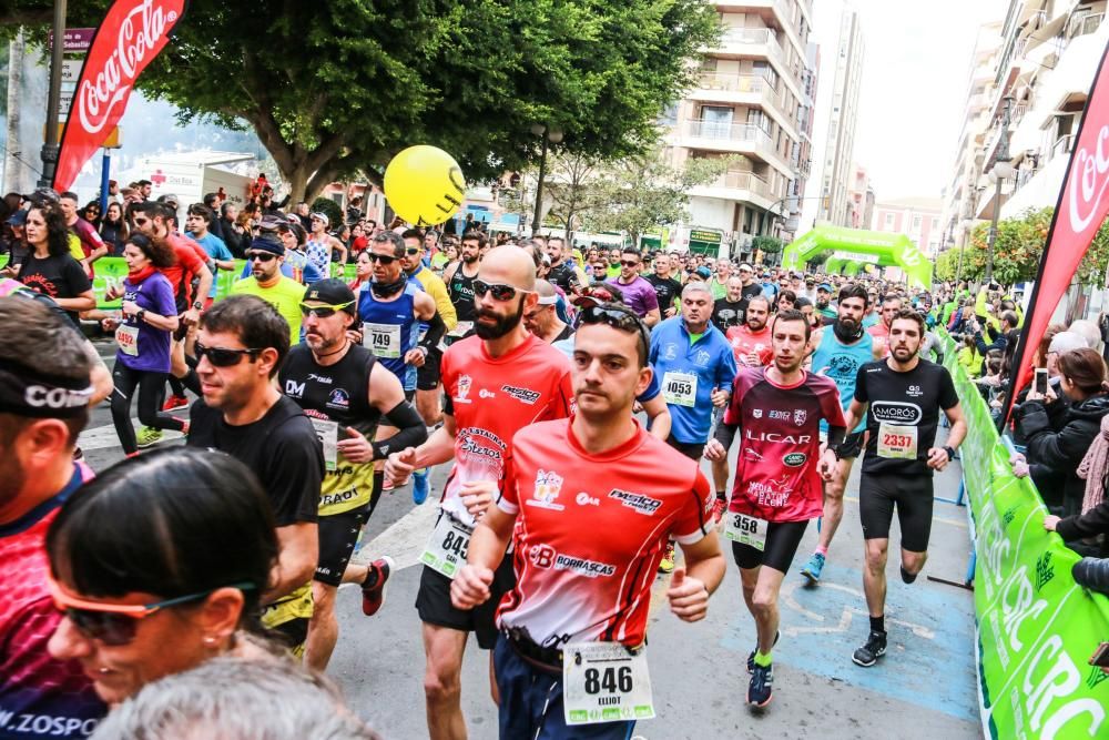 Ahouchar y Benali se adjudican la Media Maratón con autoridad. Por primera vez era valedera para el Autonómico