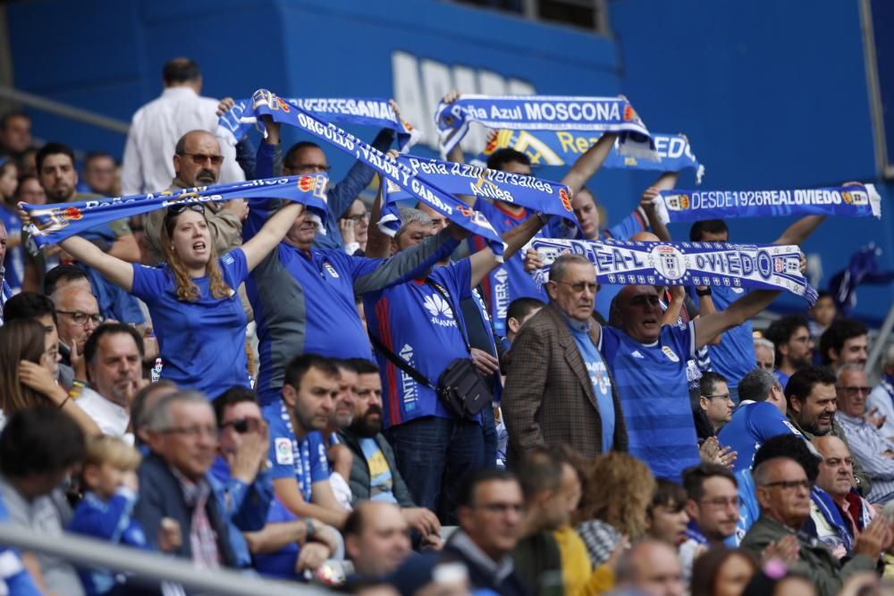 El partido del Oviedo ante el Numancia, en imágenes.