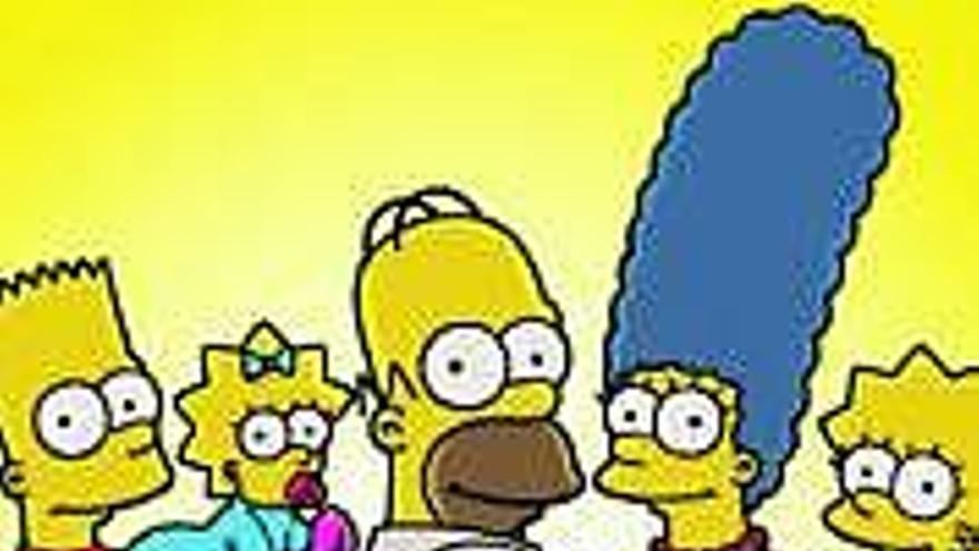 La familia Simpson.