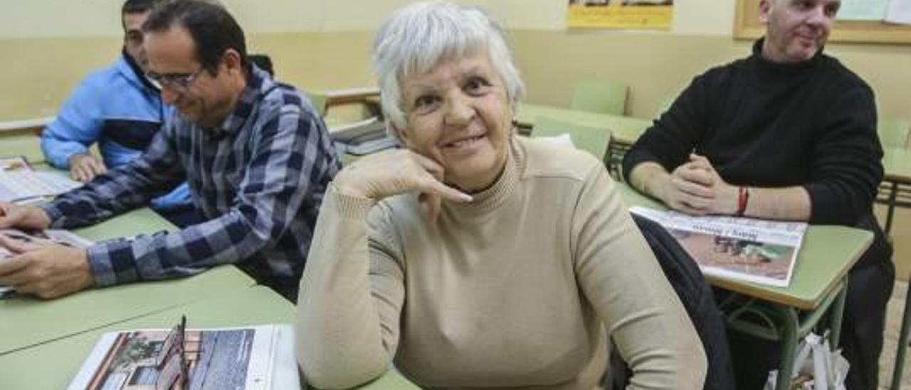 «A mis 78 años es la primera vez que piso un aula, nunca fui al colegio»