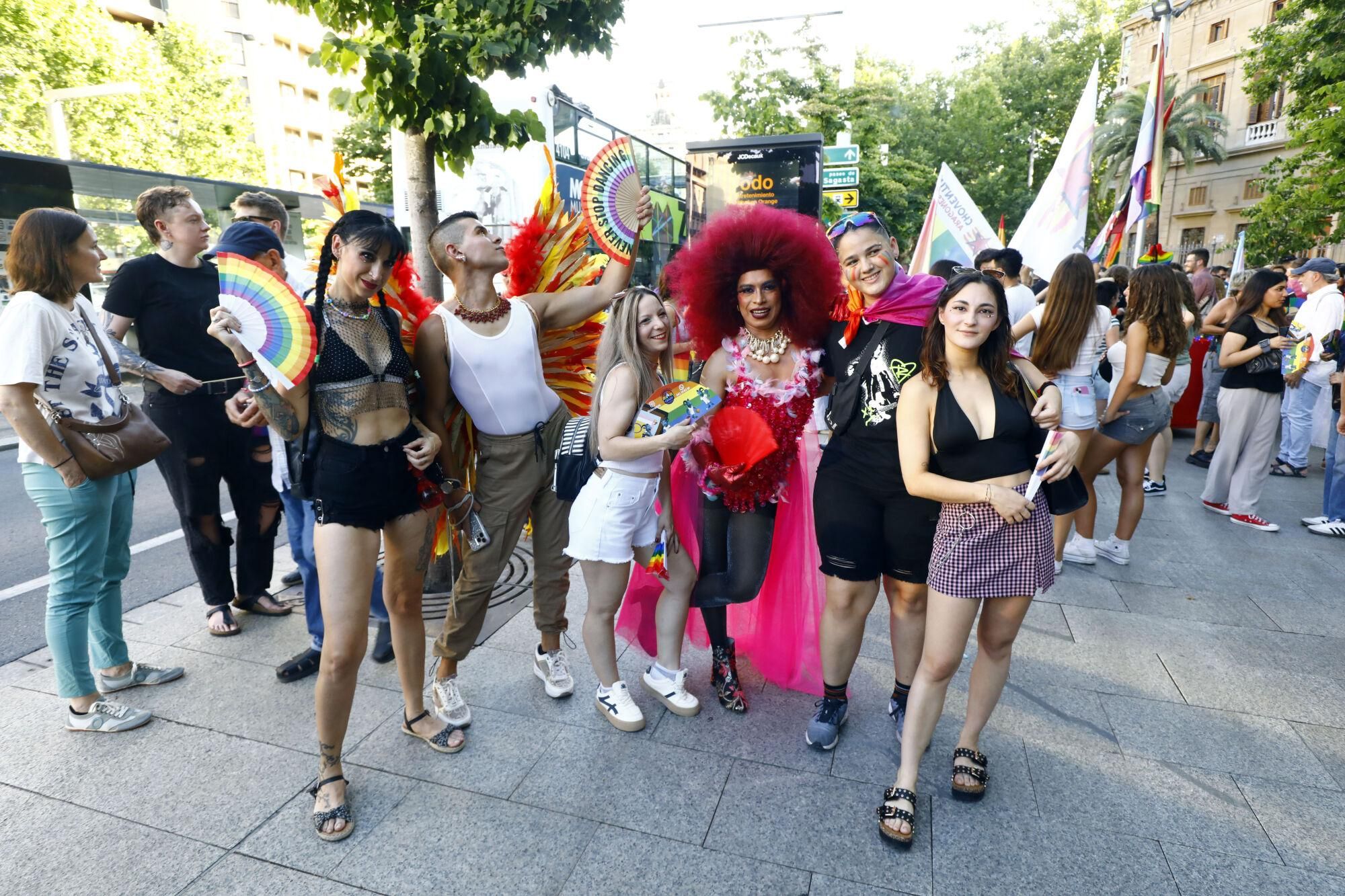 MARCHA DEL ORGULLO GAY LGTBIQ HOMOSEXUALES