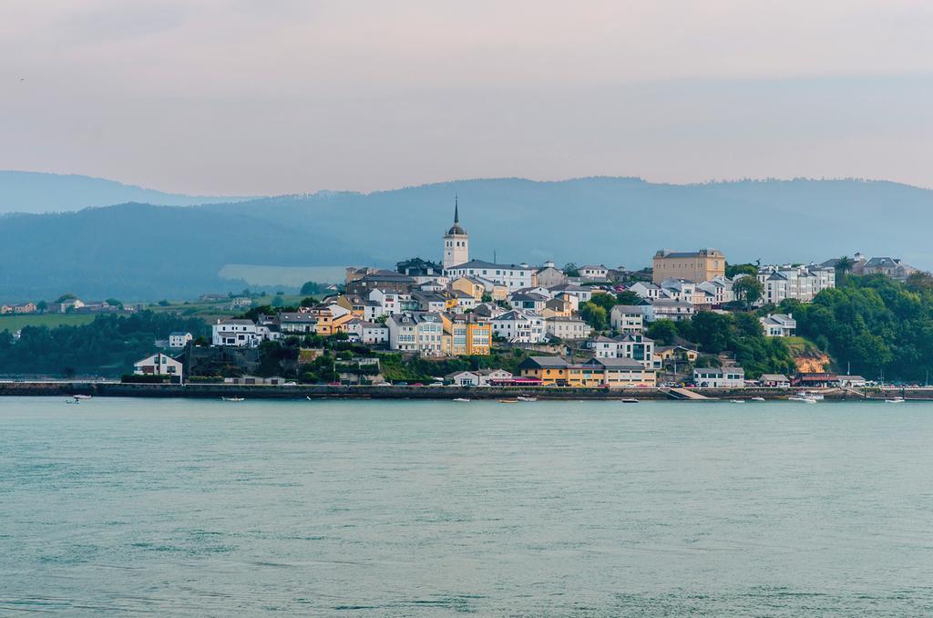 Panorámica de Castropol, en Asturias.