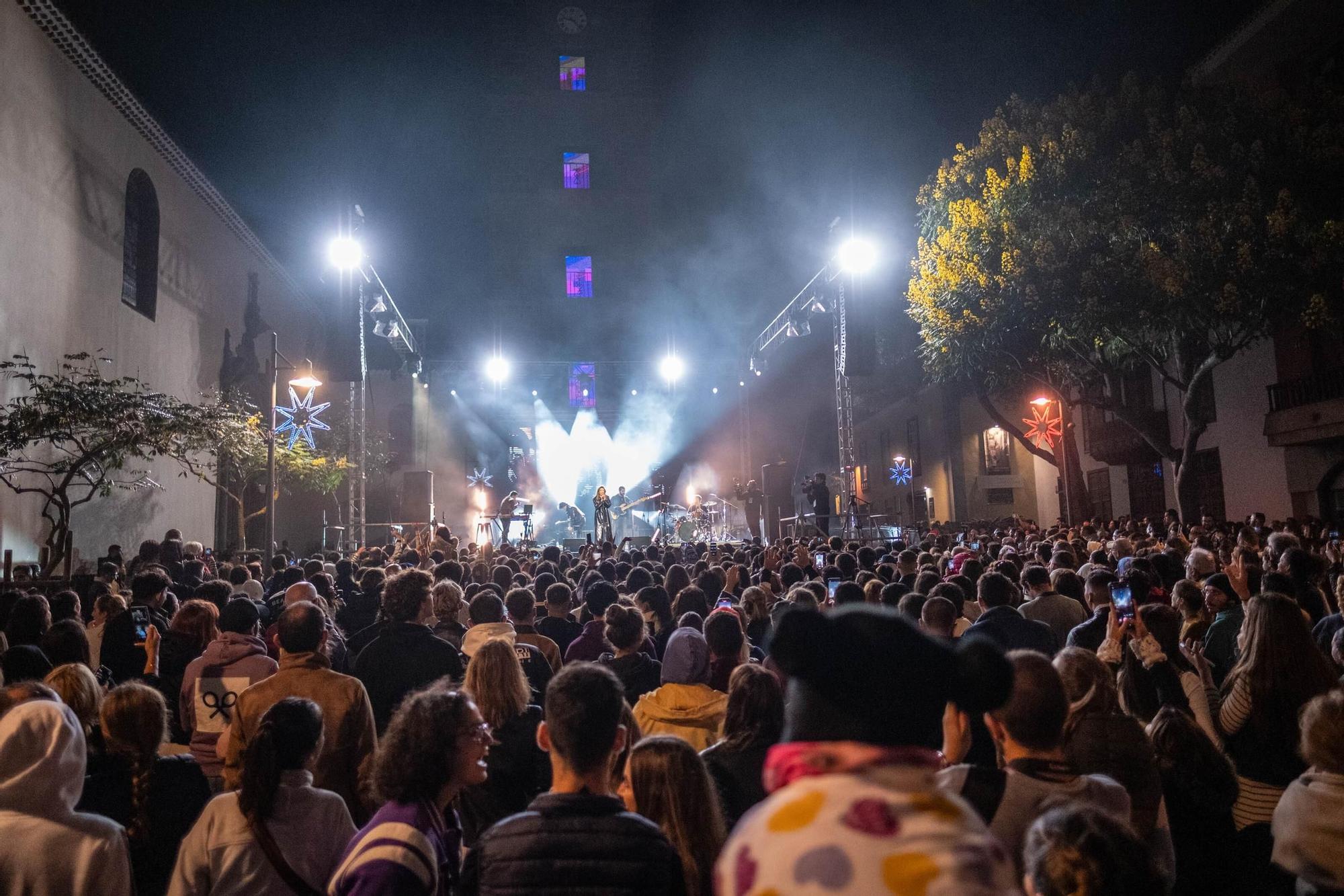 El encendido de las luces de Navidad de La Laguna, en imágenes