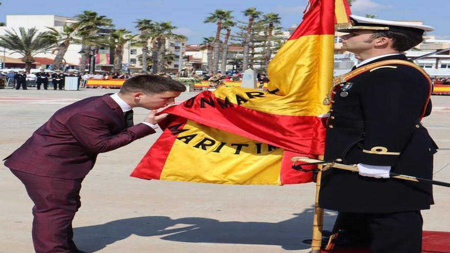 Fidelidad a la bandera de España en San Pedro del Pinatar