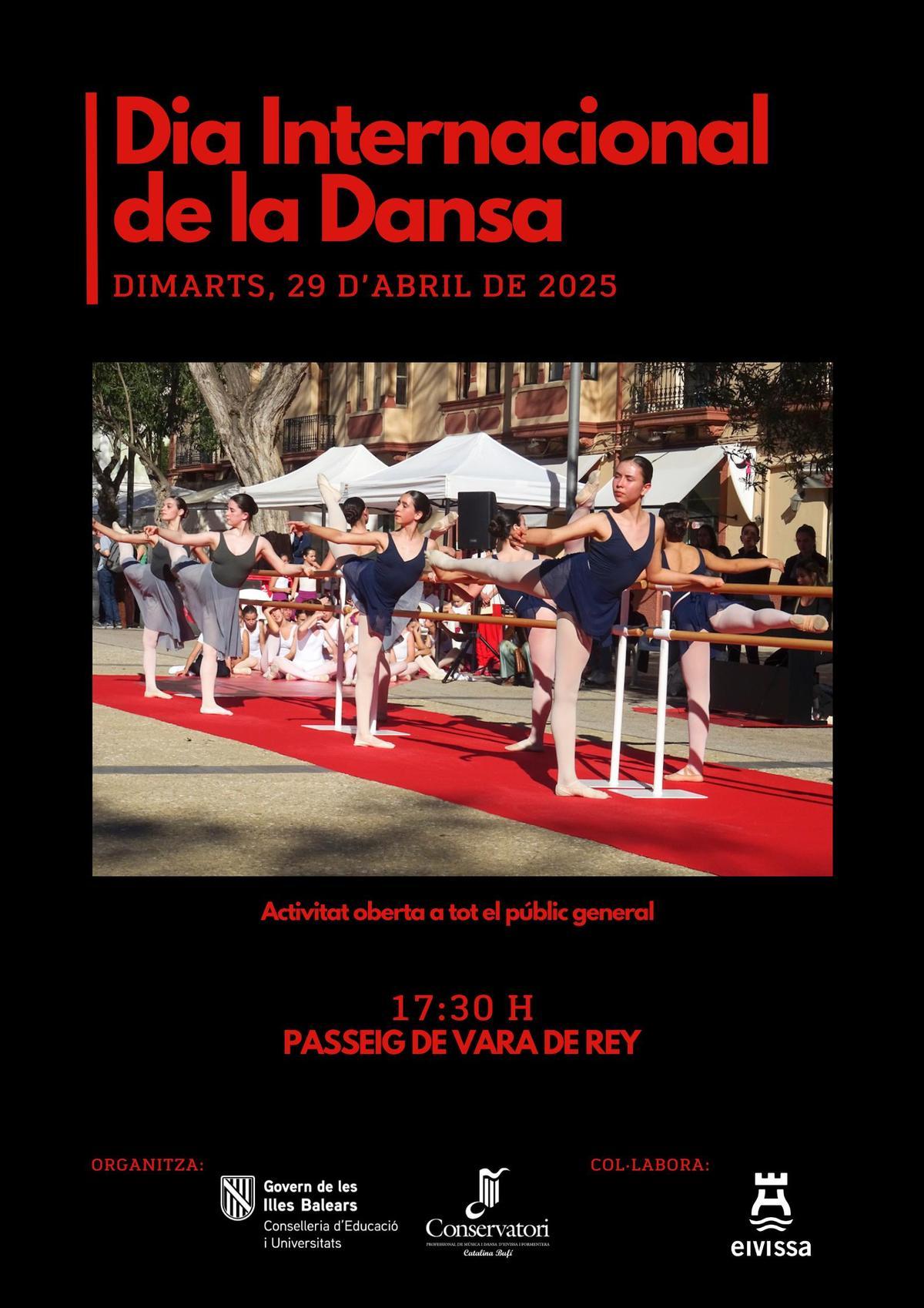 Cartel promocional del Día Internacional de la Danza.