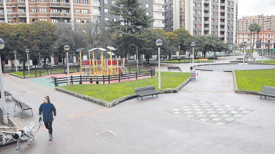 El parque de Cocheras, donde está previsto construir un aparcamiento subterráneo.