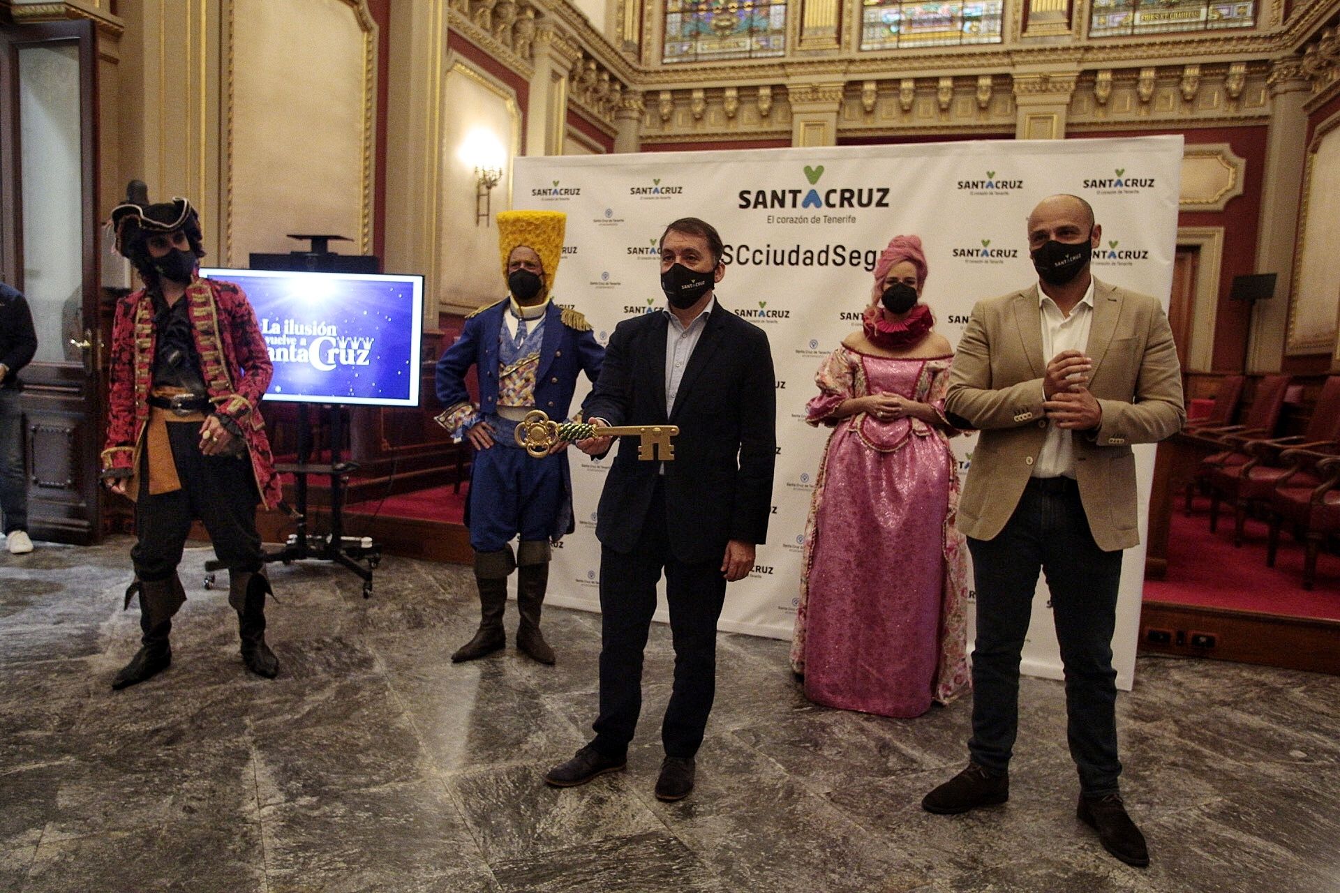 Presentación de los actos de la llegada de los Reyes Magos a Santa Cruz