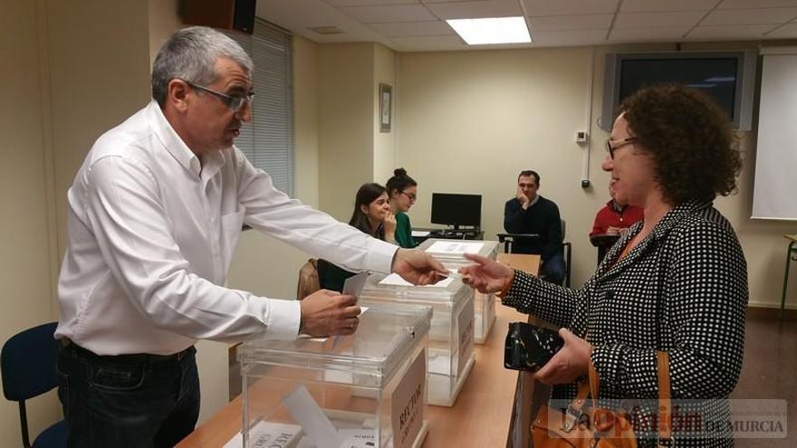 Votaciones para elegir al rector de la UMU