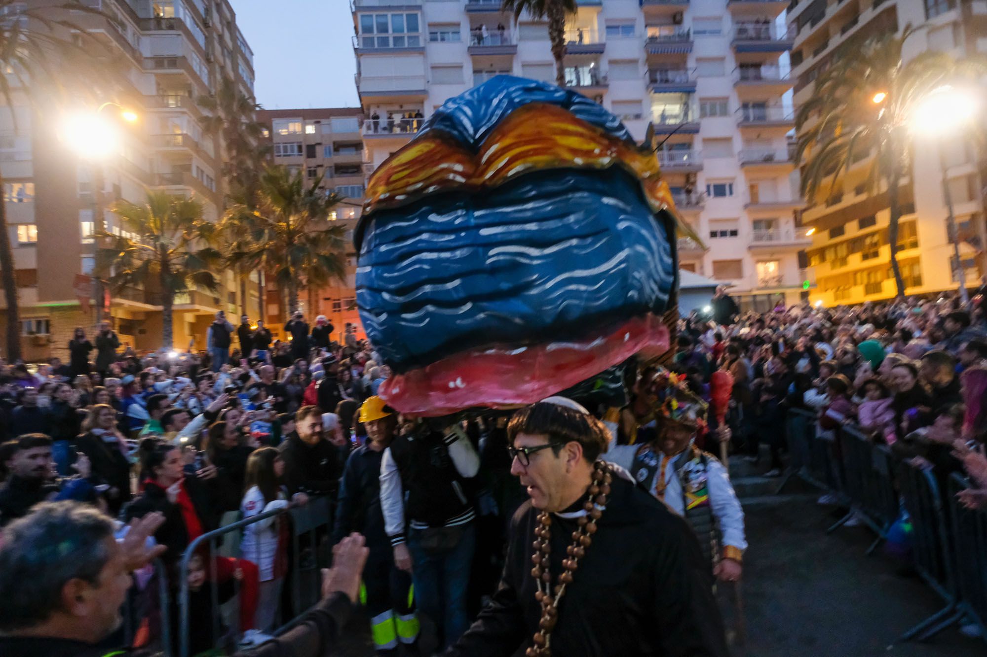 El Entierro del Boquerón del Carnaval de Málaga 2023, en imágenes