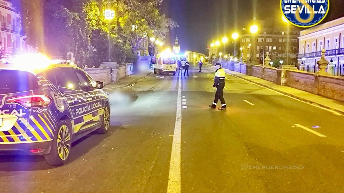 Policía Local mantiene el corte total del tráfico y tránsito peatonal en ambos sentidos del Puente de San Bernardo