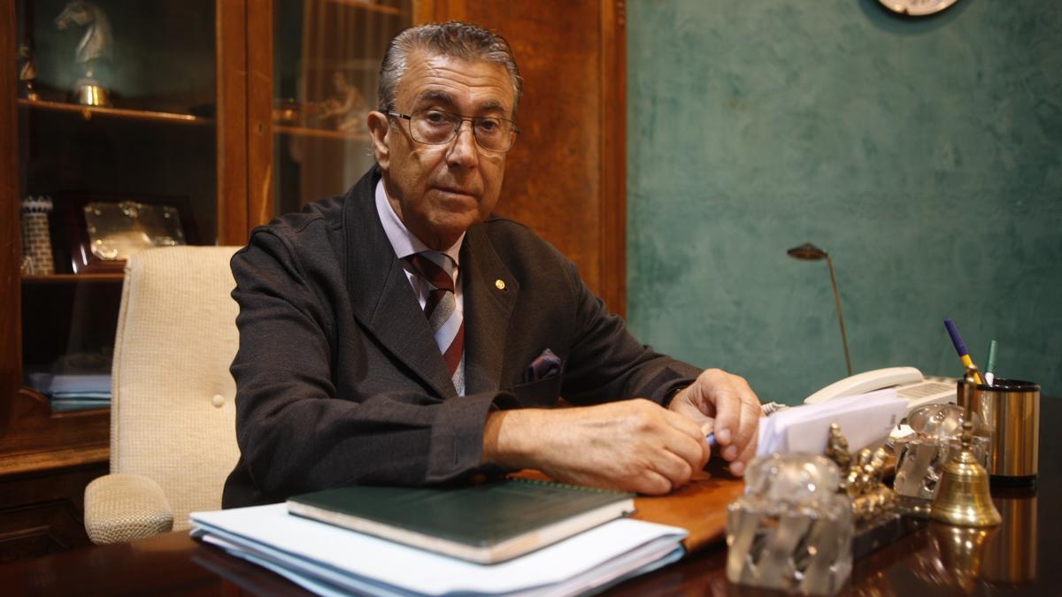 Víctor Arandes estuvo al frente de la gestión del Casino Antiguo de Castelló desde 1995 hasta el 2015.