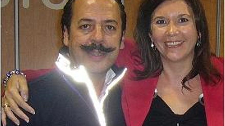 Álvaro Pérez y Mercedes Alonso, en el congreso de Elx