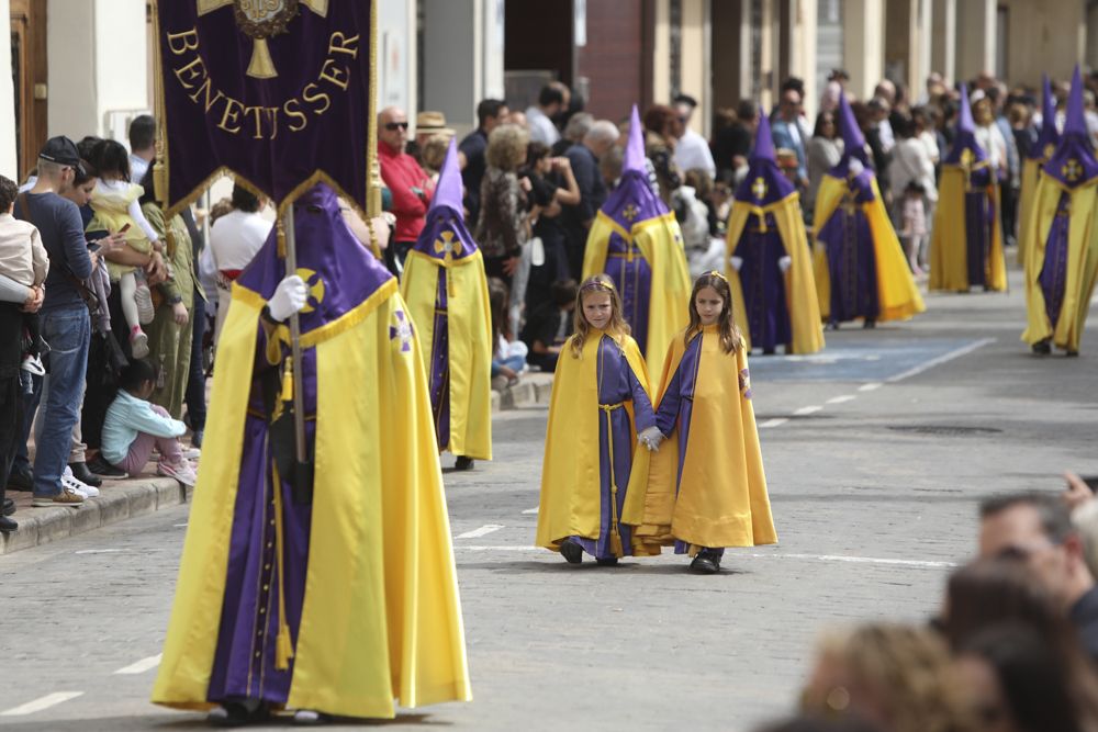 Procesión por la Calle de la Amargura en la Semana Santa de Benetusser