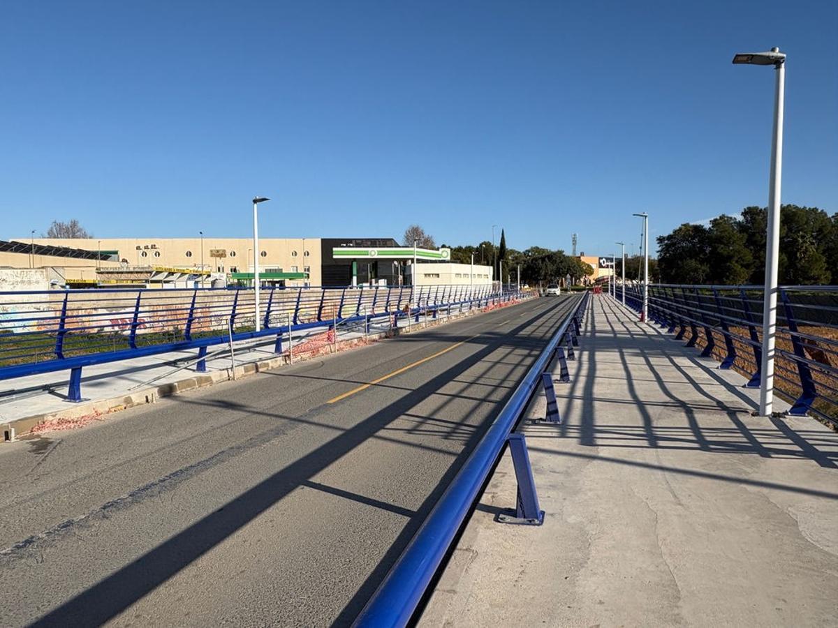 El único puente que sobrevivió a la dana en Picanya entra en su última fase de rehabilitación.