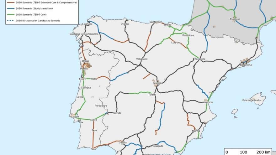 Un informe encargado por la UE aleja de Zamora la alta velocidad Oporto-Madrid