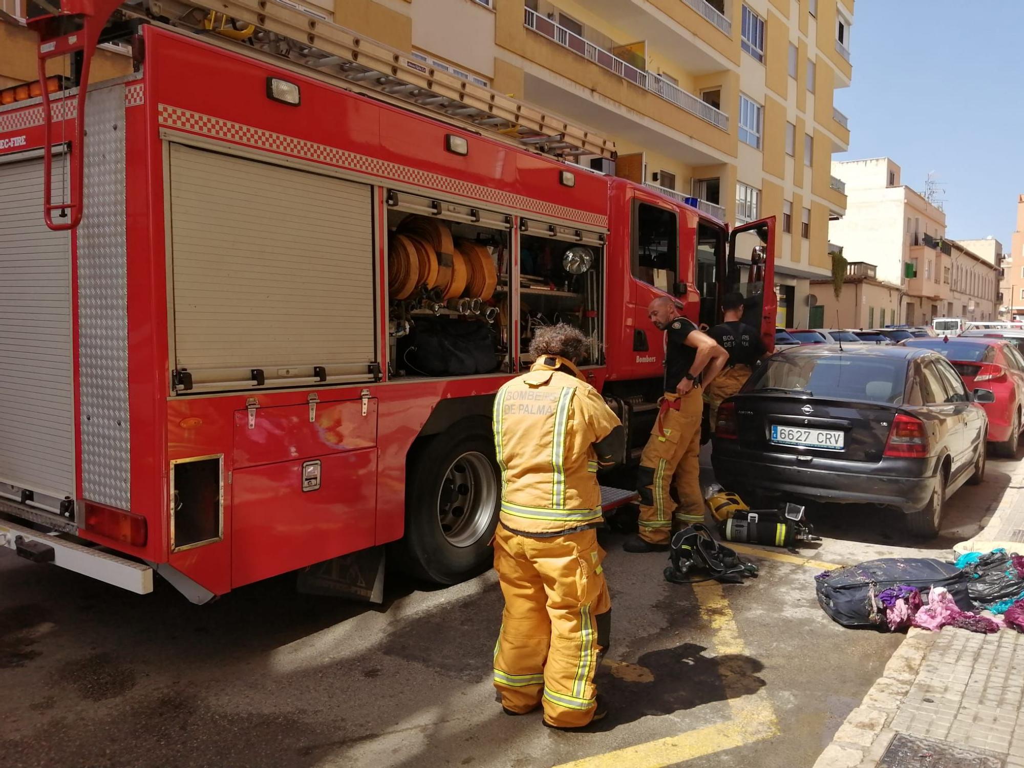 Incendio en una iglesia evangélica de Palma