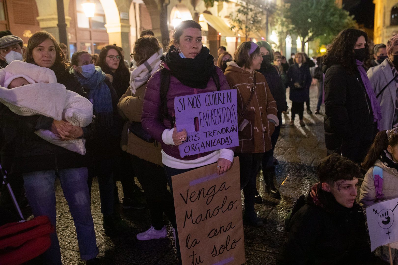 GALERÍA | Las mejores imágenes de la concentración del 8M en Zamora