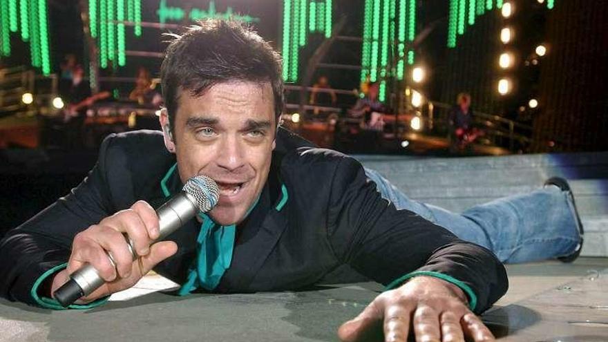 EL cantante Robbie Williams.