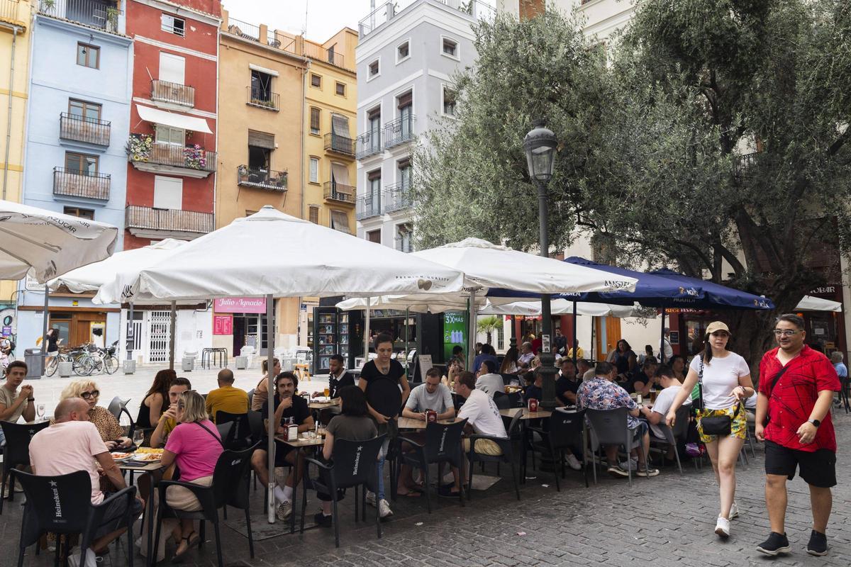 L’oratge pot condicionar la facturació dels bars i restaurants en Falles