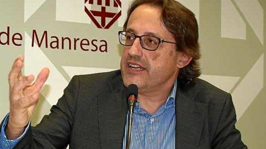 Antoni Llobet, regidor d&#039;Habitatge de l&#039;Ajuntament de Manresa