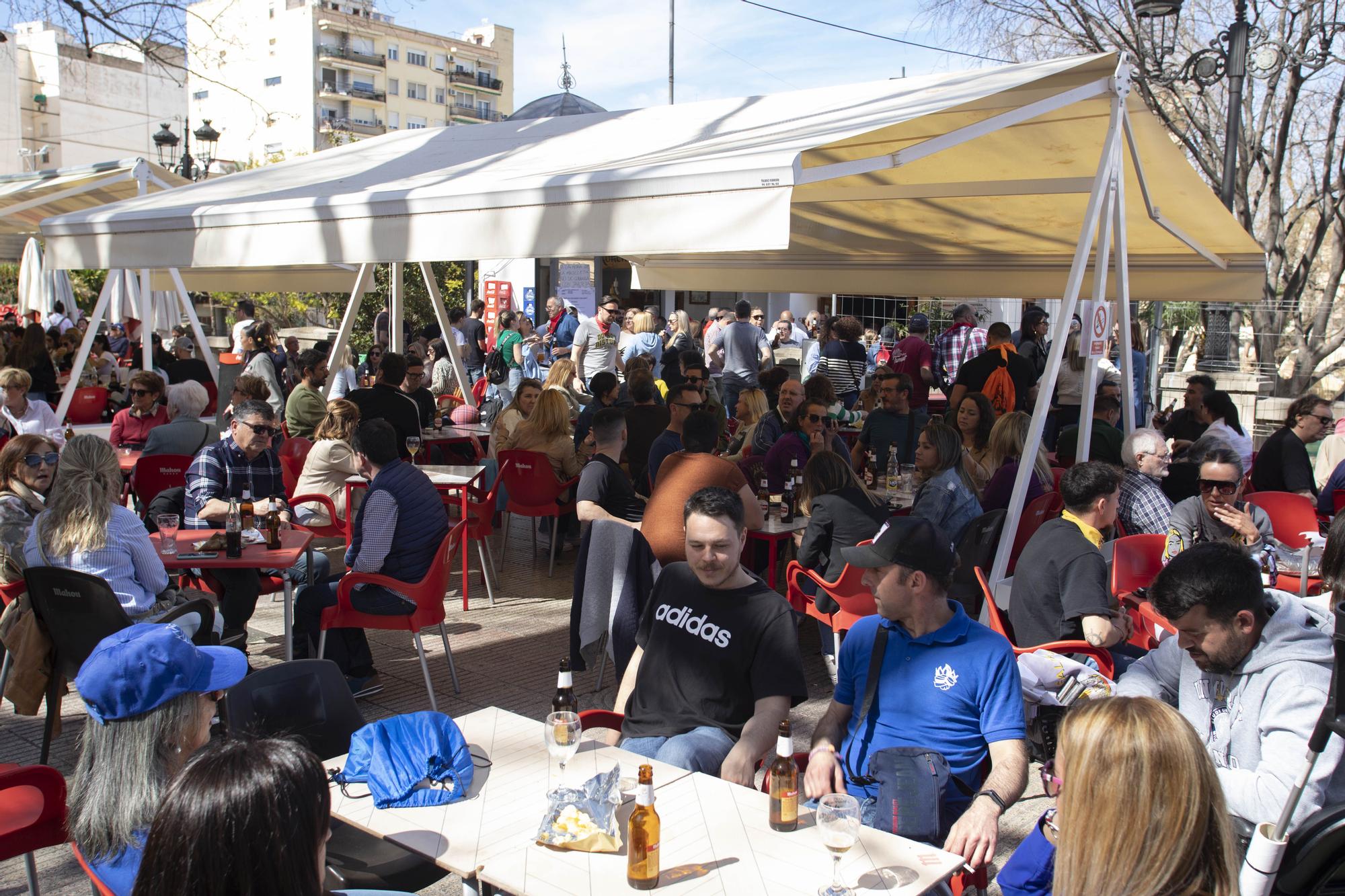 Búscate en la segunda mascletà de las Fallas 2023 en Xàtiva