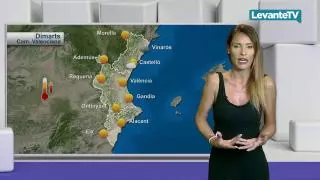 AEMET advierte de máximas de 40ºC y tormentas con granizo en el interior de la C.Valenciana