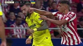 Nahuel Molina, expulsado por agresión ante Baena: no jugará en Mestalla