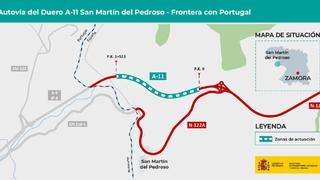 Nuevo avance de la autovía A-11 entre Zamora y Portugal: licitadas las obras del primer tramo