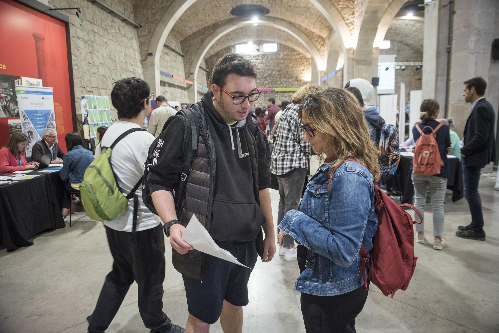 Les millors imatges de la Fira d'Ocupació del Bages