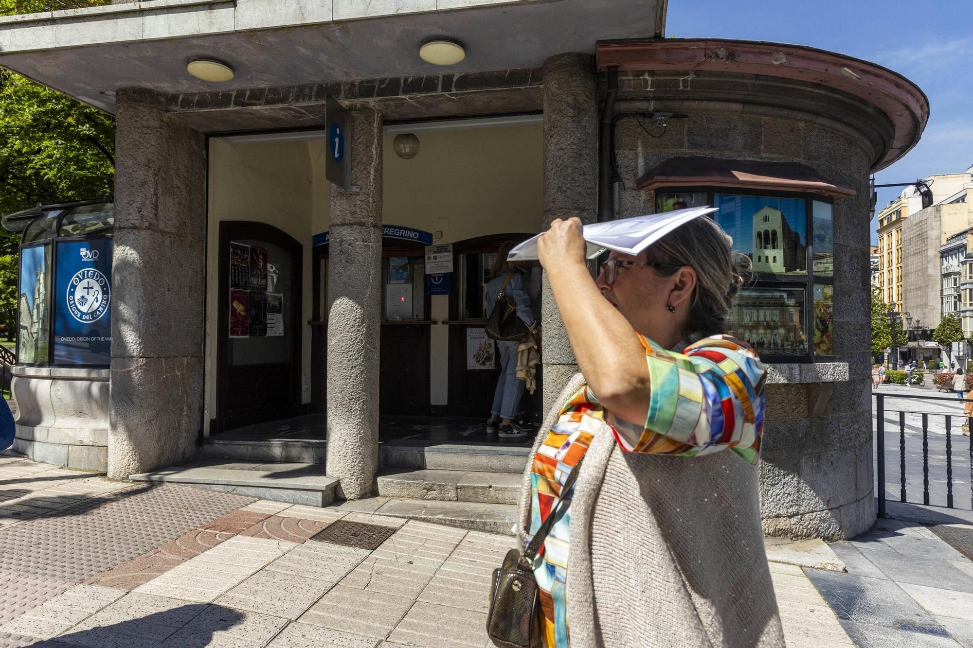 La primavera adquiere tintes veraniegos en Asturias: así fue la jornada de calor en Oviedo